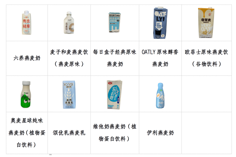 上海市消保委：真健康还是智商税？我们扒了9款燕麦奶的营养成分表